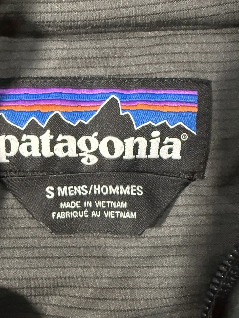 Patagonia Jacket Men Small Grey Pack In Quilted Insulated Gorpcore Style 20945 - Picture 4 of 7